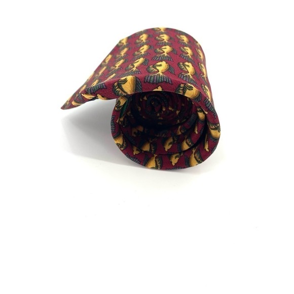 J. Garcia by Stonehenge “Fish” Vintage Men’s Silk Tie Made in USA Quirky - Picture 2 of 8